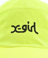 X girl（エックスガール）キャップ 黄 サイズ:ONE レディース/2200640065126