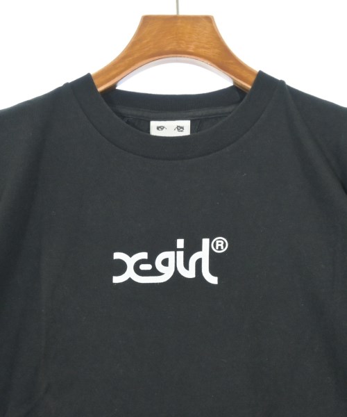 X girl（エックスガール）Tシャツ・カットソー 黒 サイズ:1(S位) レディース/2200647513057