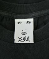 X girl（エックスガール）Tシャツ・カットソー 黒 サイズ:1(S位) レディース/2200647513057