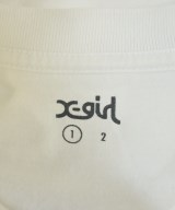 X girl（エックスガール）Tシャツ・カットソー 白 サイズ:1(S位) レディース/2200647513071