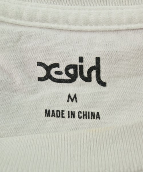 X girl（エックスガール）Tシャツ・カットソー 白 サイズ:M レディース/2200707168050