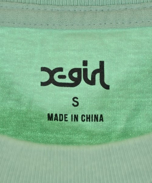 X girl（エックスガール）Tシャツ・カットソー 緑 サイズ:S レディース/2200705455039