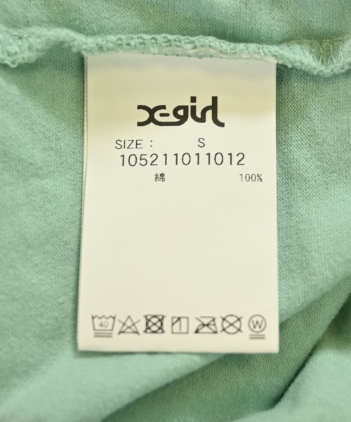 X girl（エックスガール）Tシャツ・カットソー 緑 サイズ:S レディース/2200705455039