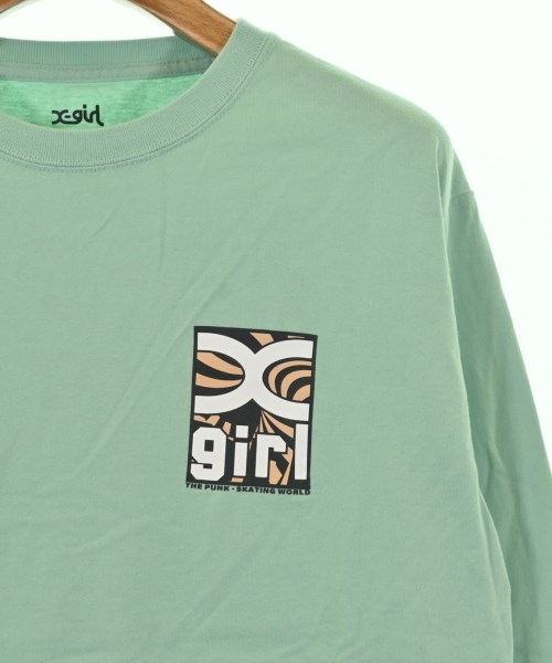X girl（エックスガール）Tシャツ・カットソー 緑 サイズ:S レディース/2200705455039