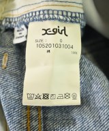 X girl（エックスガール）デニムパンツ 青 サイズ:0(XS位) レディース/2200709182061