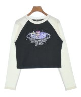 X girl（エックスガール）Tシャツ・カットソー 黒 サイズ:M レディース/2200664244026