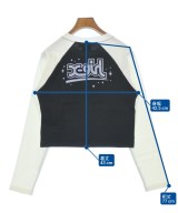X girl（エックスガール）Tシャツ・カットソー 黒 サイズ:M レディース/2200664244026