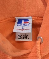 X girl（エックスガール）パーカー オレンジ サイズ:2(M位) レディース/2200664445058
