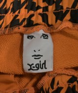 X girl（エックスガール）スウェットパンツ オレンジ サイズ:S レディース/2200661989333