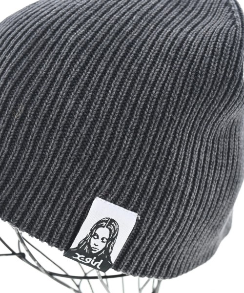 X girl（エックスガール）ニットキャップ・ビーニー グレー サイズ:- レディース/2200666336071