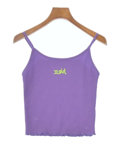 X girl(エックスガール)キャミソール 紫 サイズ:M/2200669935059