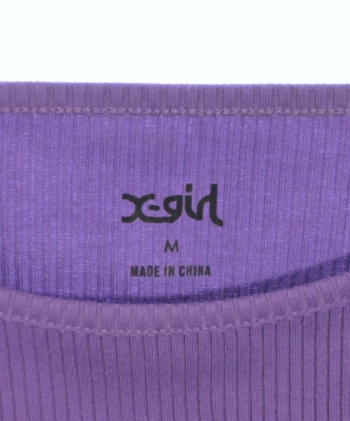 X girl（エックスガール）キャミソール 紫 サイズ:M レディース/2200669935059