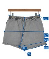 X girl（エックスガール）ショートパンツ グレー サイズ:S レディース/2200666429070