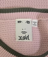 X girl（エックスガール）ニット・セーター ピンク サイズ:F レディース/2200671032012