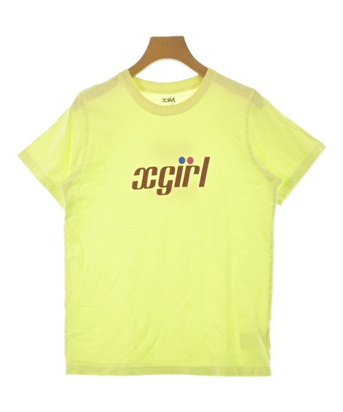 X girl(エックスガール)Tシャツ・カットソー 黄 サイズ:2(M位)/2200671032043