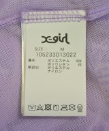 X girl（エックスガール）Tシャツ・カットソー 紫 サイズ:M レディース/2200720309034