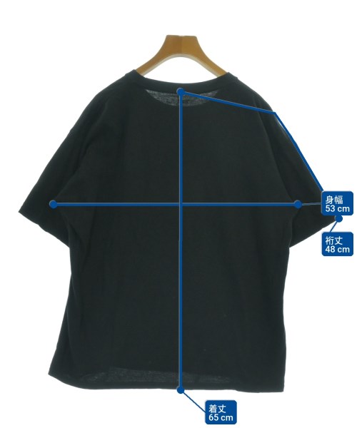 X girl（エックスガール）Tシャツ・カットソー 黒 サイズ:XL レディース/2200722767023