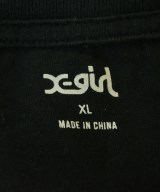 X girl（エックスガール）Tシャツ・カットソー 黒 サイズ:XL レディース/2200722767023