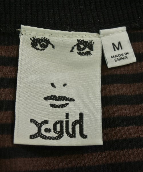 X girl（エックスガール）タンクトップ 茶 サイズ:M レディース/2200719153068