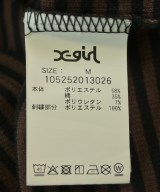 X girl（エックスガール）タンクトップ 茶 サイズ:M レディース/2200719153068