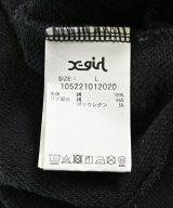 X girl（エックスガール）パーカー 黒 サイズ:L レディース/2200723550020