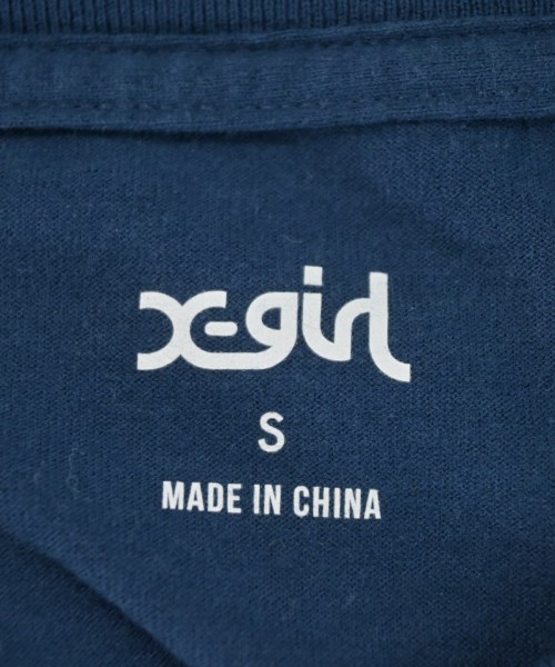 X girl（エックスガール）Tシャツ・カットソー 紺 サイズ:S レディース/2200722161142
