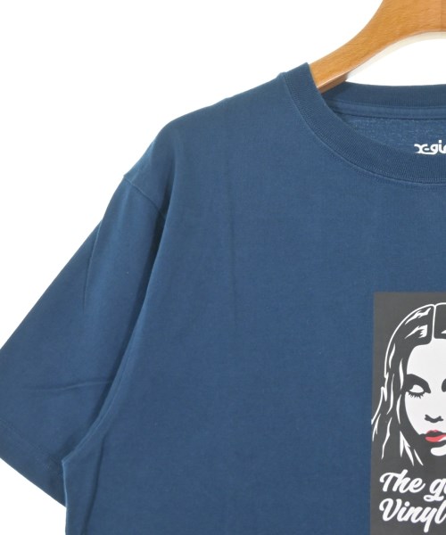 X girl（エックスガール）Tシャツ・カットソー 紺 サイズ:S レディース/2200722161142