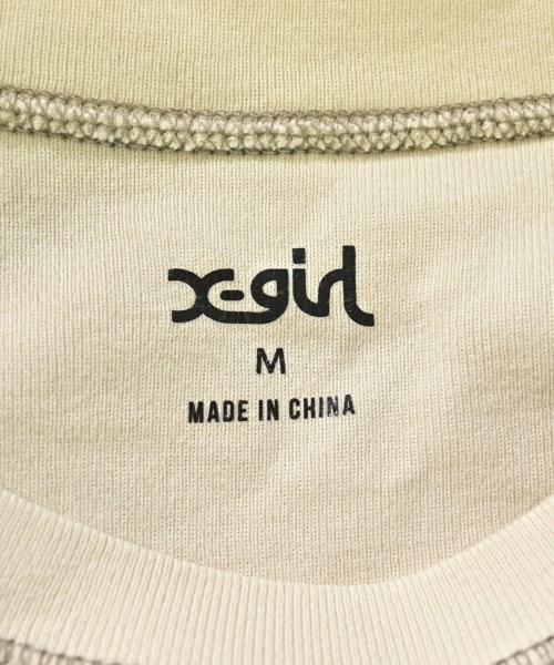 X girl（エックスガール）Tシャツ・カットソー 白 サイズ:M レディース/2200726811050