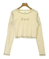X girl（エックスガール）Tシャツ・カットソー 白 サイズ:M レディース/2200726811050