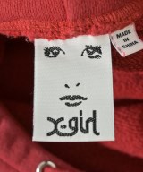X girl（エックスガール）パーカー 赤 サイズ:2(M位) レディース/2200720398366