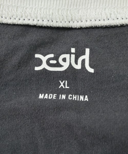 X girl（エックスガール）Tシャツ・カットソー グレー サイズ:XL レディース/2200720398571