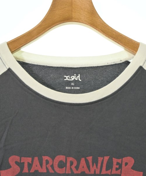 X girl（エックスガール）Tシャツ・カットソー グレー サイズ:XL レディース/2200720398571