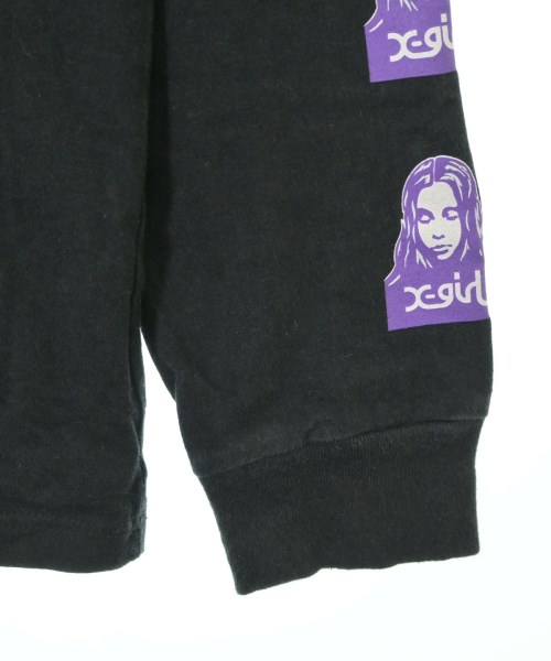 X girl（エックスガール）Tシャツ・カットソー 黒 サイズ:2(M位) レディース/2200720398595