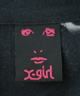 X girl（エックスガール）カジュアルシャツ 黒 サイズ:2(M位) レディース/2200684017082
