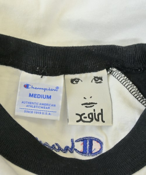 X girl（エックスガール）Tシャツ・カットソー 白 サイズ:M レディース/2200692401040