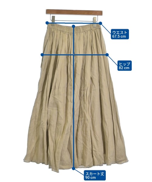 Ray Beams（レイビームス）ロング・マキシ丈スカート ベージュ サイズ:-(M位) レディース/2200618763023