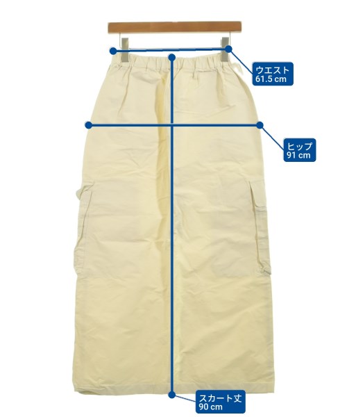 Ray Beams（レイビームス）ロング・マキシ丈スカート 黄 サイズ:1(S位) レディース/2200619090036