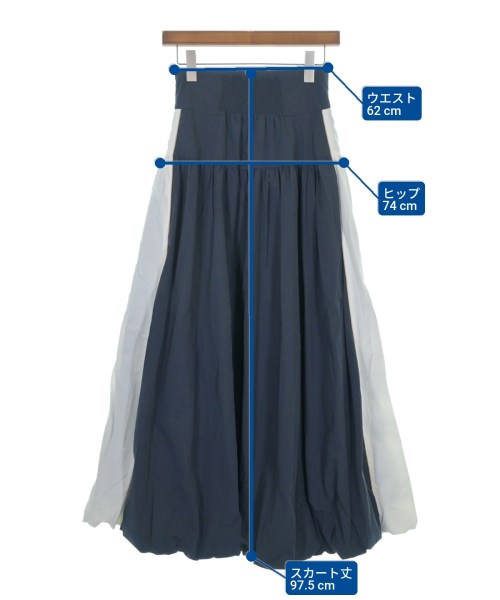 Ray Beams（レイビームス）ロング・マキシ丈スカート 紺 サイズ:0(XS位) レディース/2200633500016