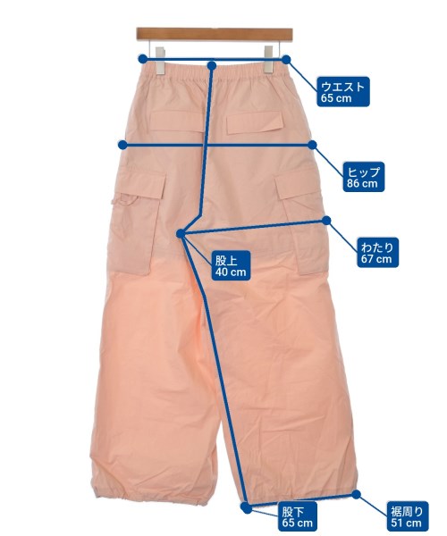 Ray Beams（レイビームス）カーゴパンツ ピンク サイズ:0(XS位) レディース/2200630695012