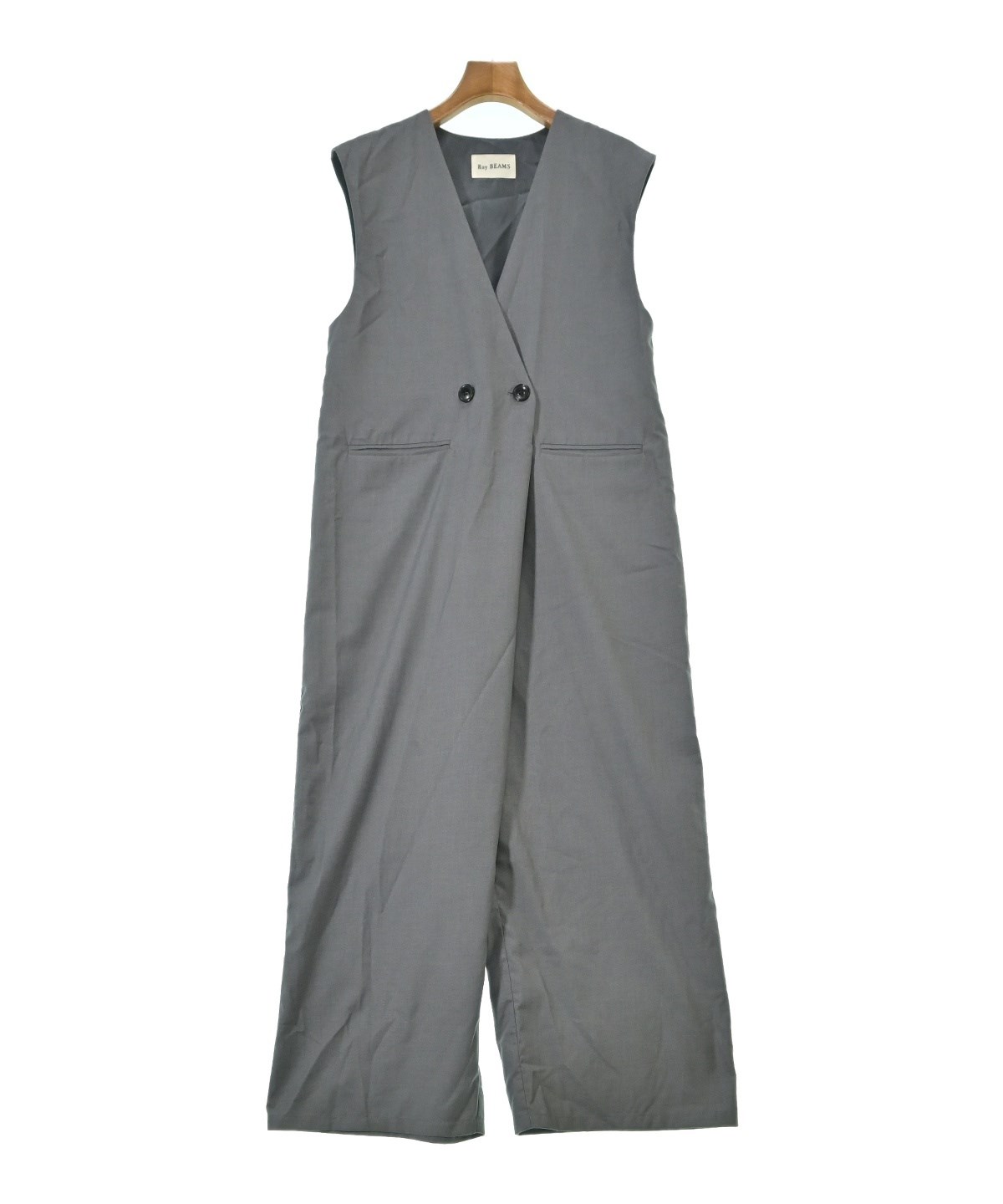 Ray Beams（レイビームス）オールインワン/サロペット グレー サイズ:0