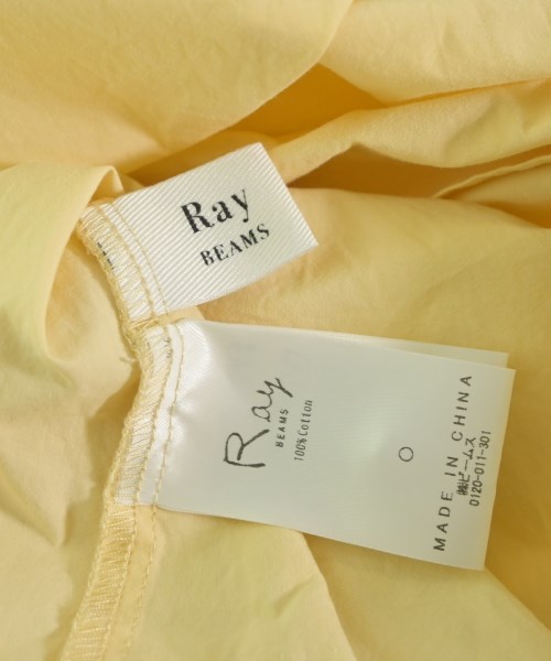Ray Beams（レイビームス）カジュアルシャツ 黄 サイズ:F レディース/2200623296080