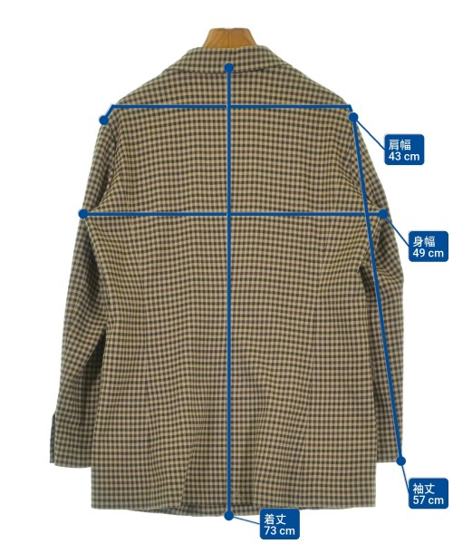 Ray Beams（レイビームス）テーラードジャケット 茶 サイズ:1(S位) レディース/2200617949053