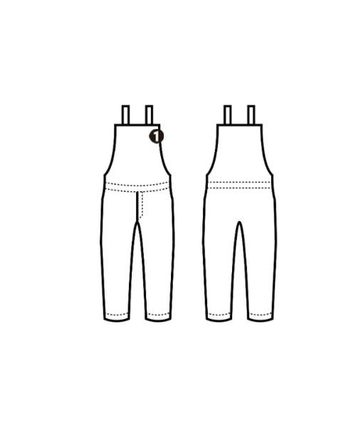 Ray Beams（レイビームス）オールインワン/サロペット 青 サイズ:0(XS位) レディース/2200623935019