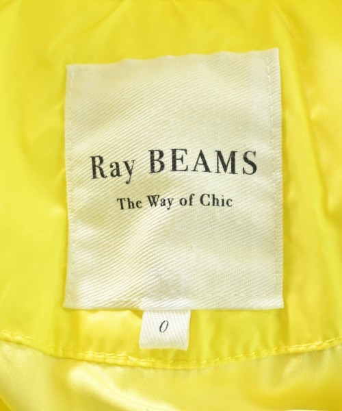 Ray Beams（レイビームス）ダウンジャケット/ダウンベスト 黄 サイズ:0(XS位) レディース/2200617633013