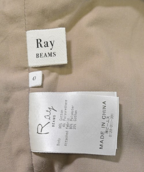 Ray Beams（レイビームス）ワンピース ベージュ サイズ:0(XS位) レディース/2200616720059