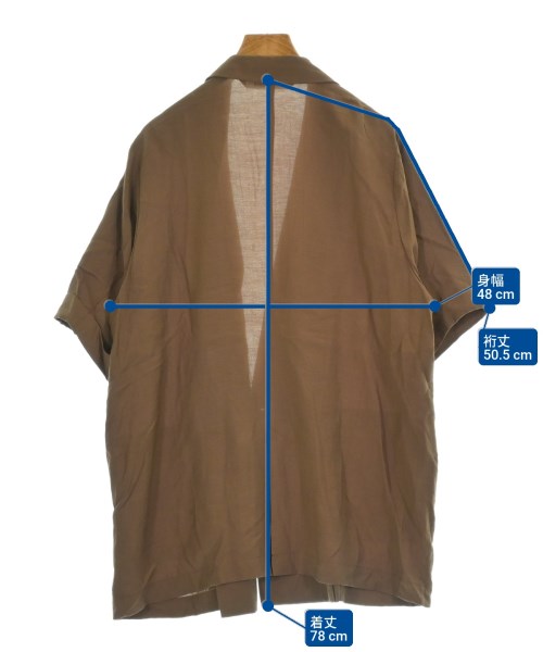 Ray Beams（レイビームス）カジュアルジャケット 茶 サイズ:1(S位) レディース/2200616395042