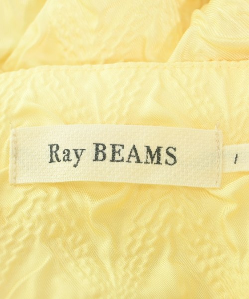 Ray Beams（レイビームス）カジュアルシャツ 黄 サイズ:1(S位) レディース/2200613228015