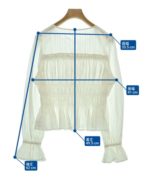 Ray Beams（レイビームス）ブラウス 白 サイズ:F レディース/2200618937066