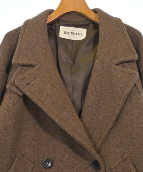 Ray Beams（レイビームス）ステンカラーコート 茶 サイズ:F レディース/2200619445010