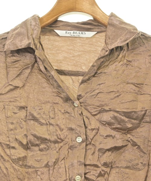 Ray Beams（レイビームス）カジュアルシャツ 茶 サイズ:F レディース/2200613538053